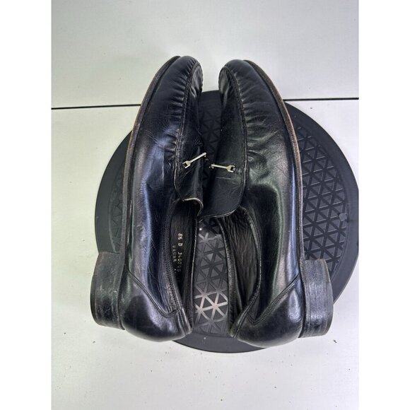 Florsheim Royal Imperial Mens 8.5 D Horsebit Loafers Dress Shoes Black Leather main image 9